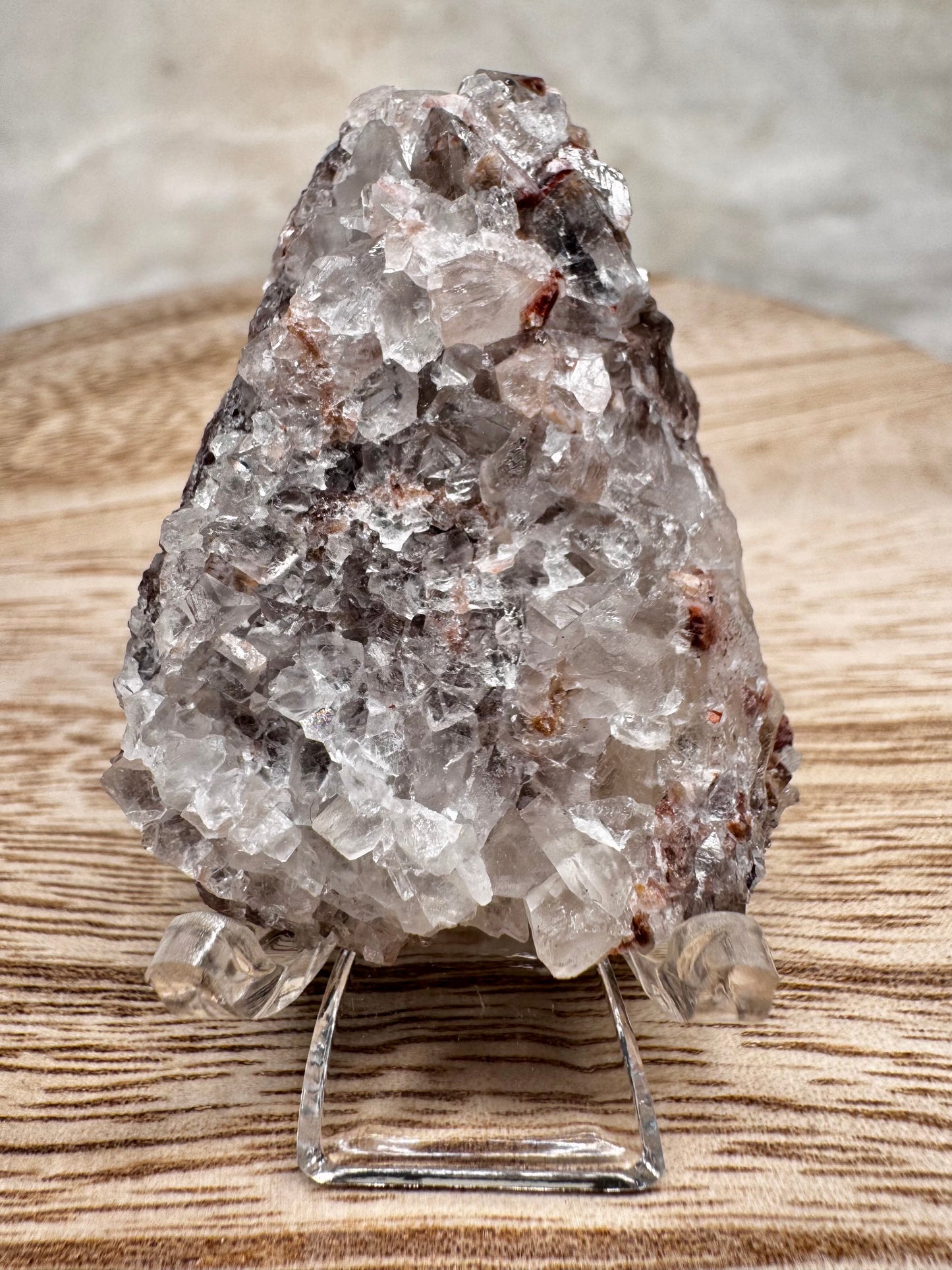 Rare Dogtooth Calcite with Selenite and Yellow Fluorite from Mexico