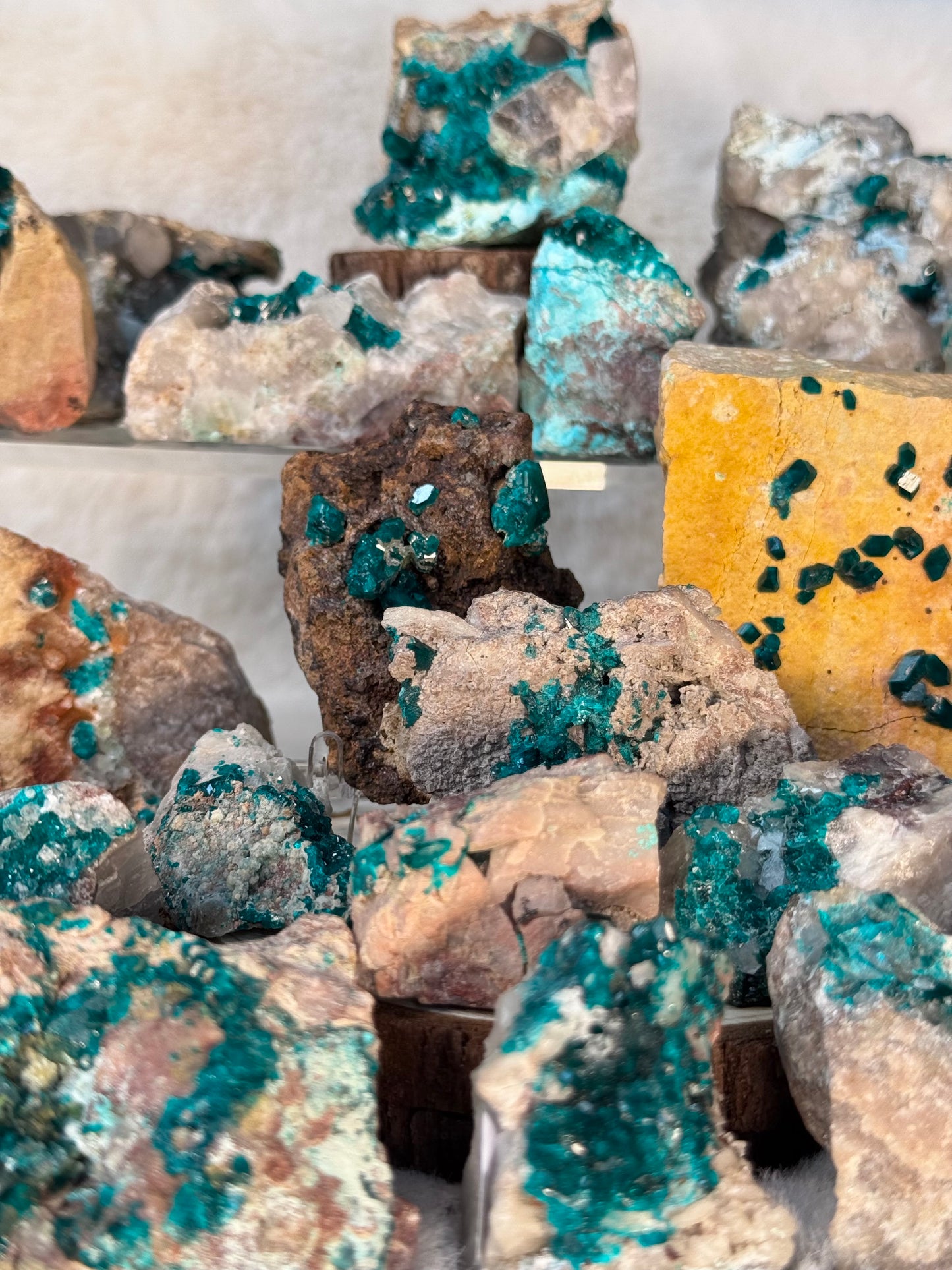 Dioptase from Kaokoveld (or Koakoland), Namibia