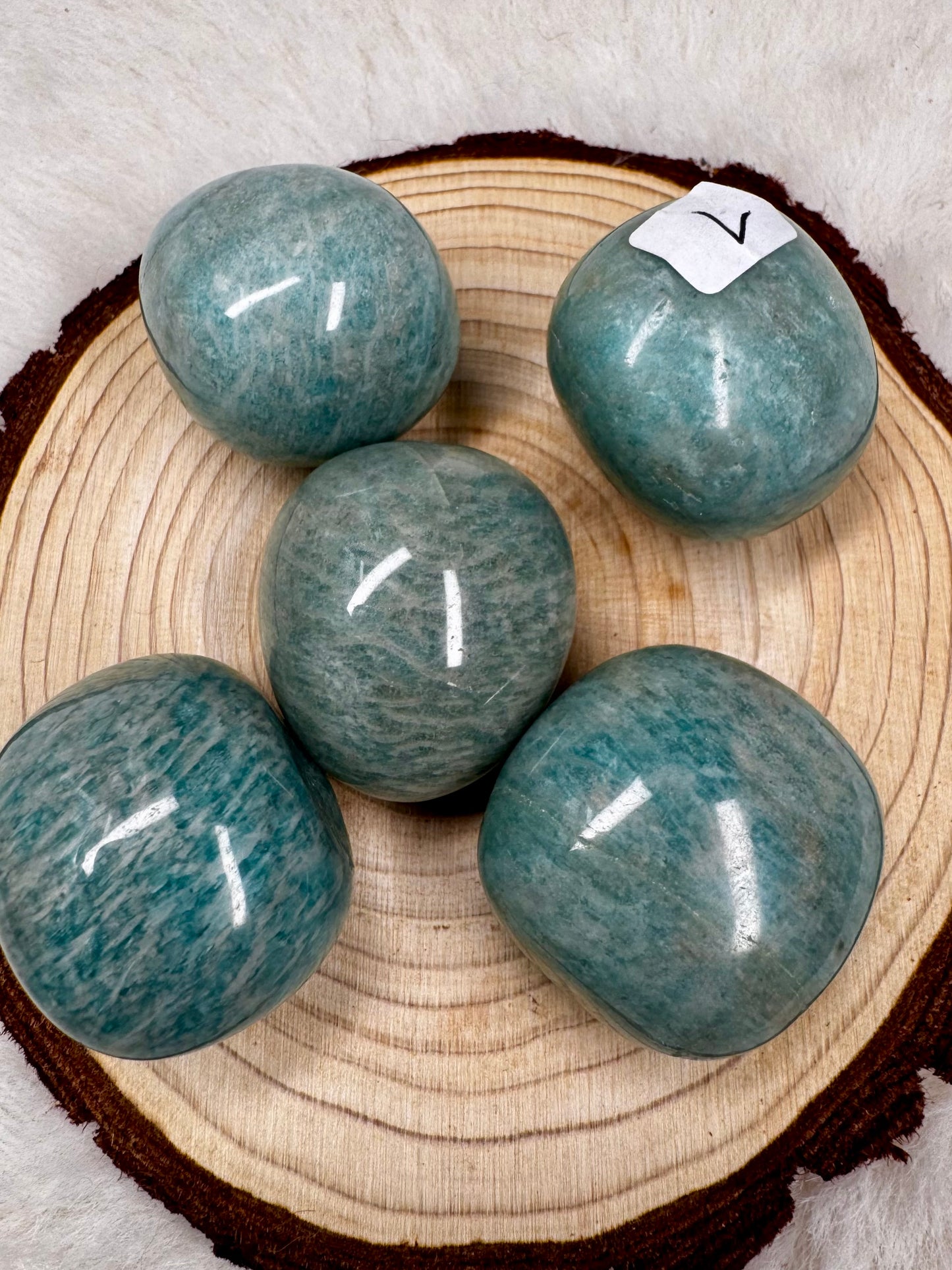 Amazonite Tumble stones | Intuitively chosen