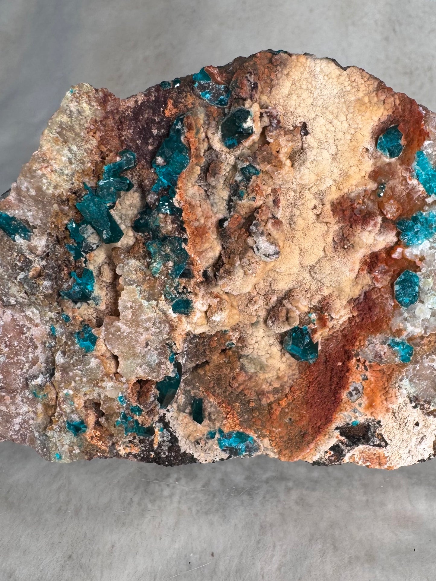 Dioptase from Kaokoveld (or Koakoland), Namibia