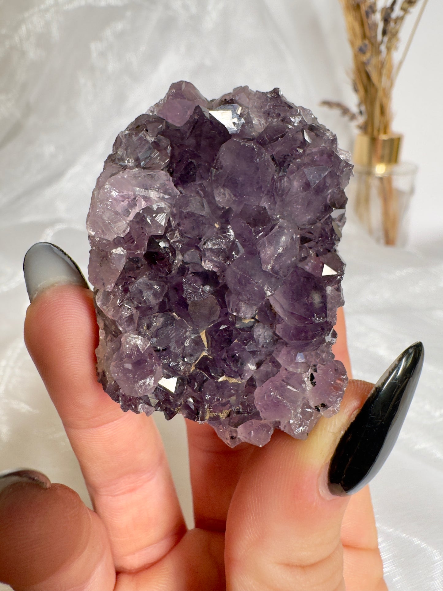 Sparkly Amethyst cut bases