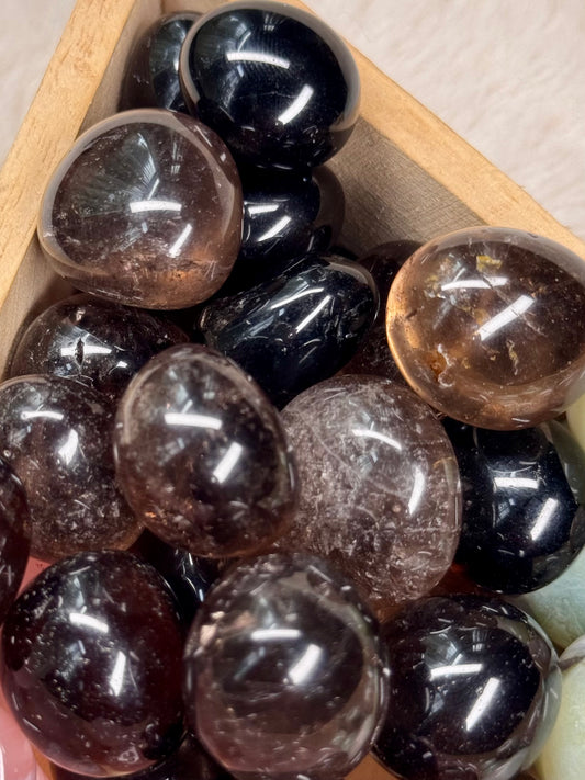 Smoky Quartz Tumble stones | Intuitively chosen