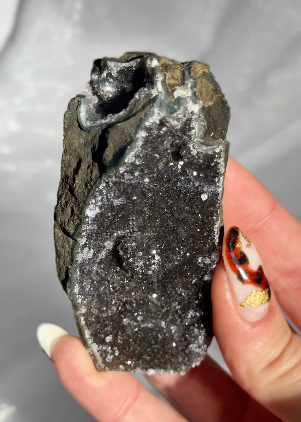 Brazilian Black Amethyst