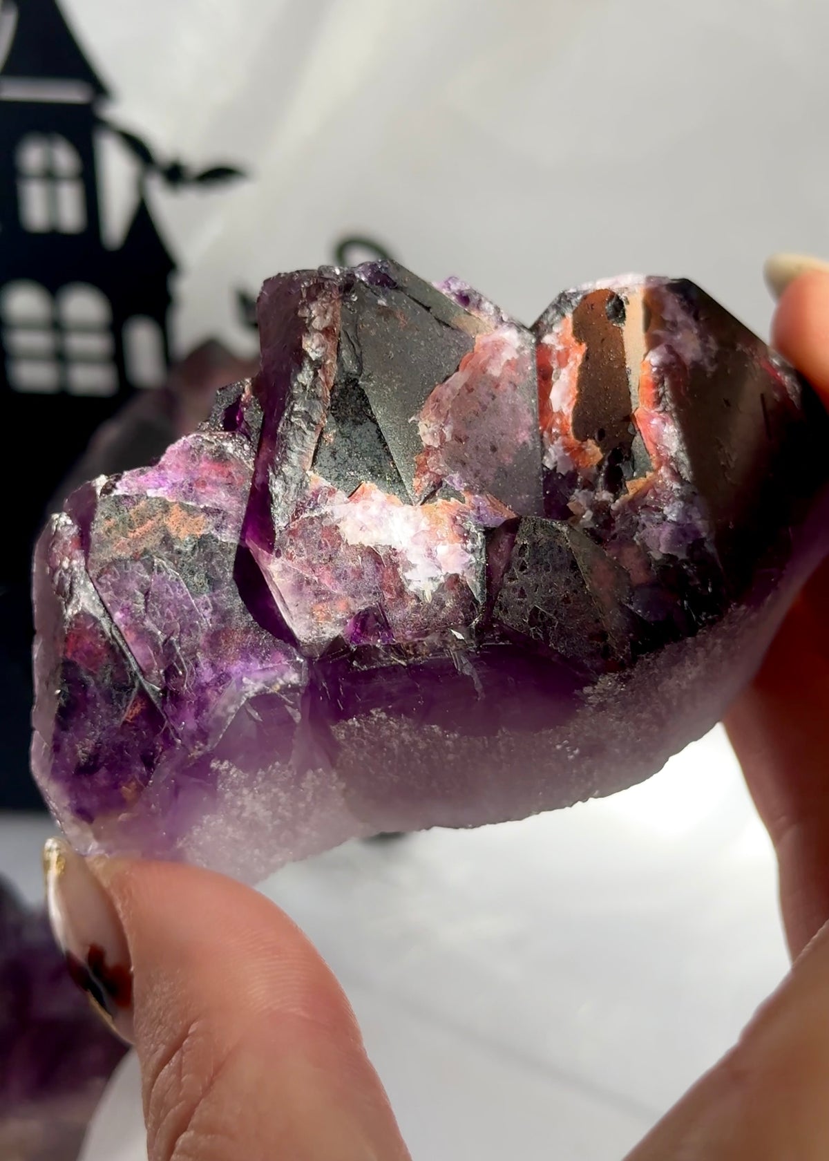 Alien Amethyst Clusters – Rare Indian Amethyst Specimens