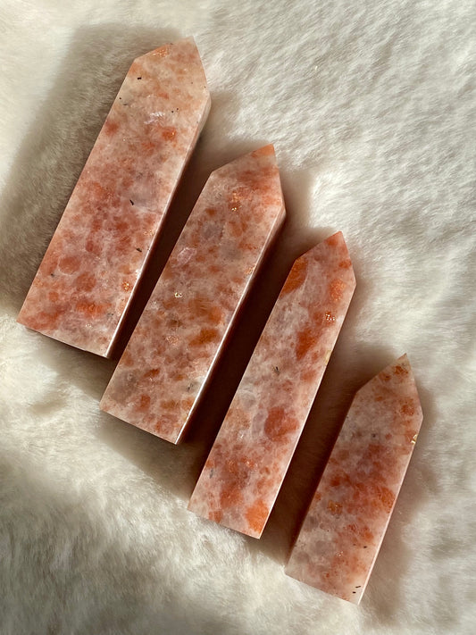 Sparkly Sunstone towers