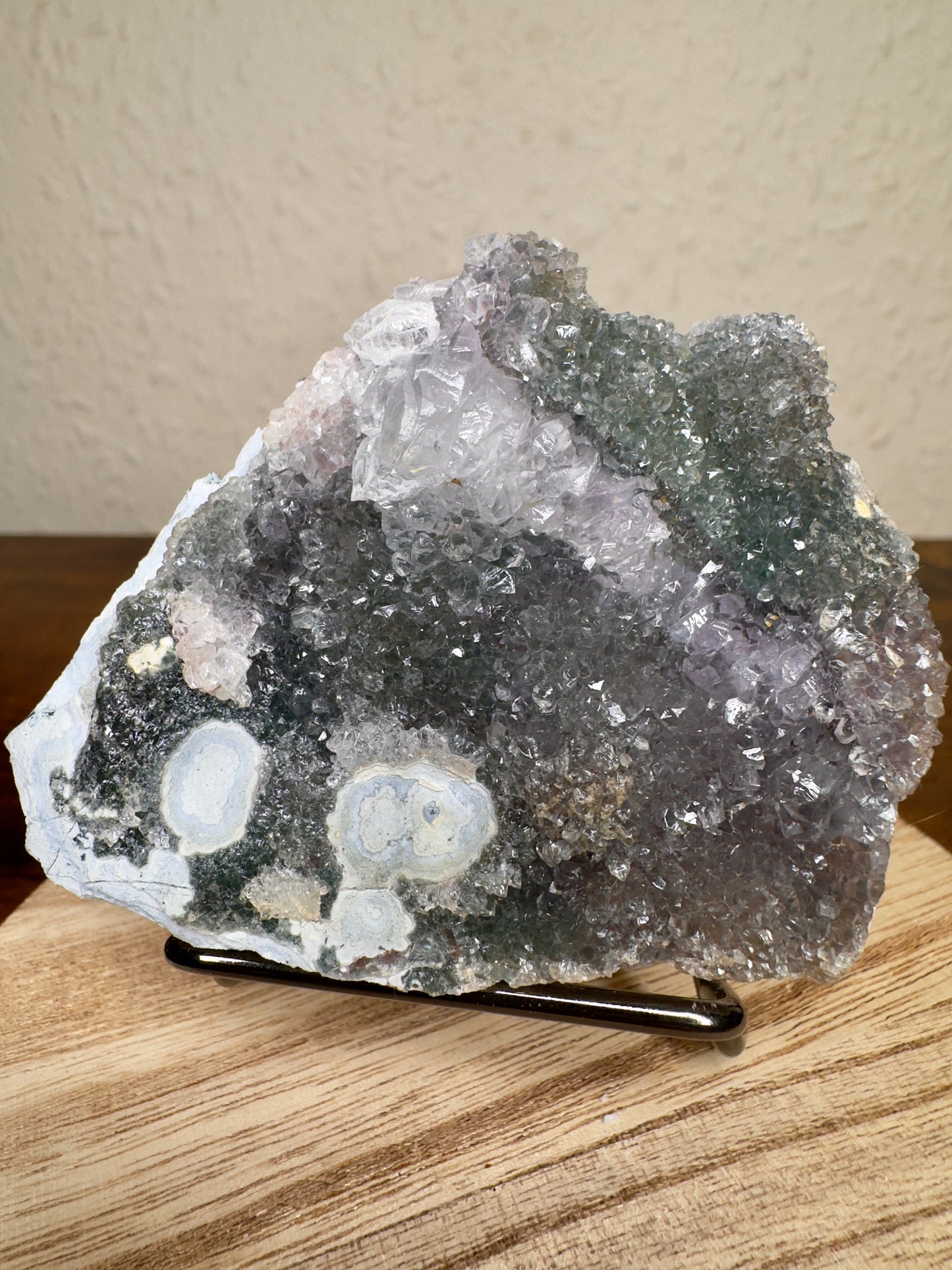 Flower Amethyst / Zeolite slabs from Brazil