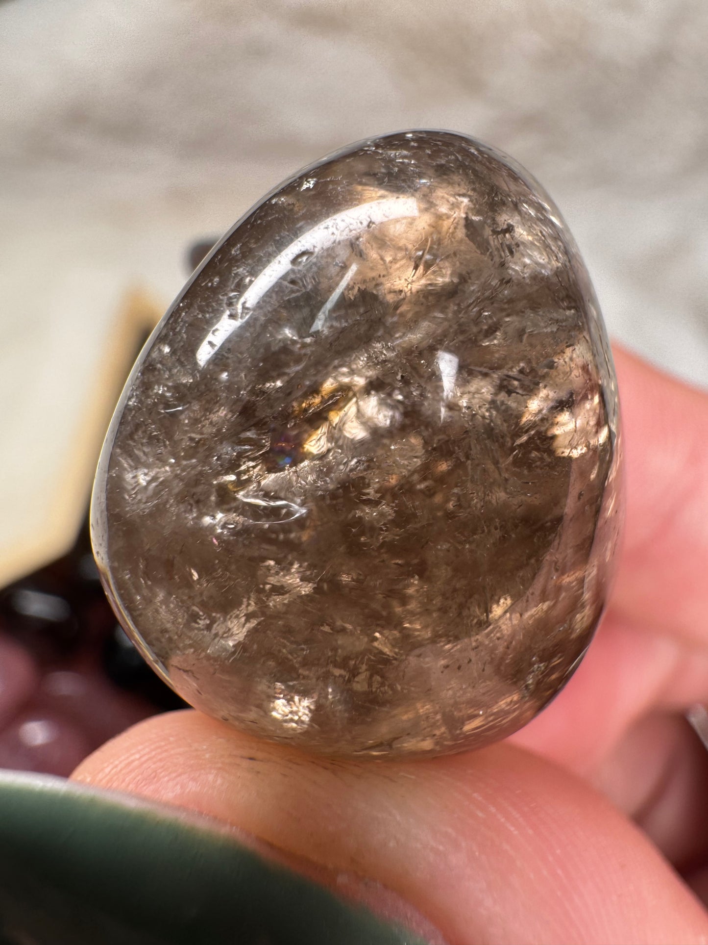 Smoky Quartz Tumble stones | Intuitively chosen