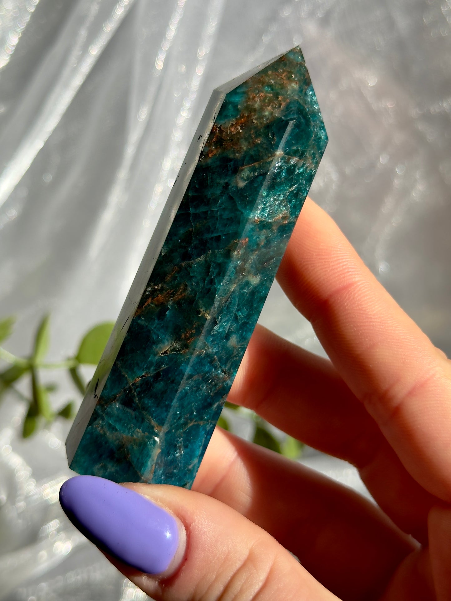 Blue Apatite towers