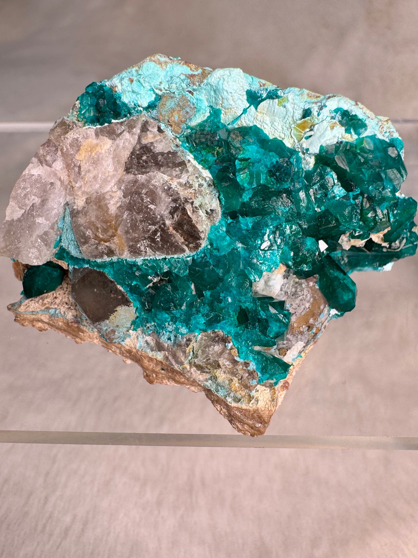 Dioptase from Kaokoveld (or Koakoland), Namibia