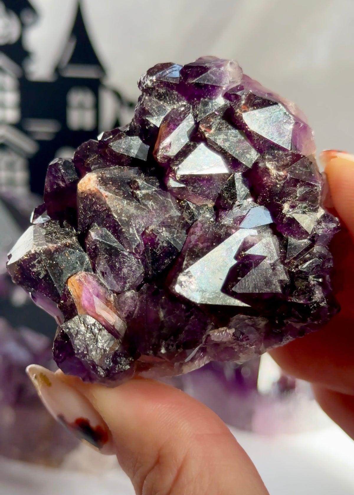 Alien Amethyst Clusters – Rare Indian Amethyst Specimens