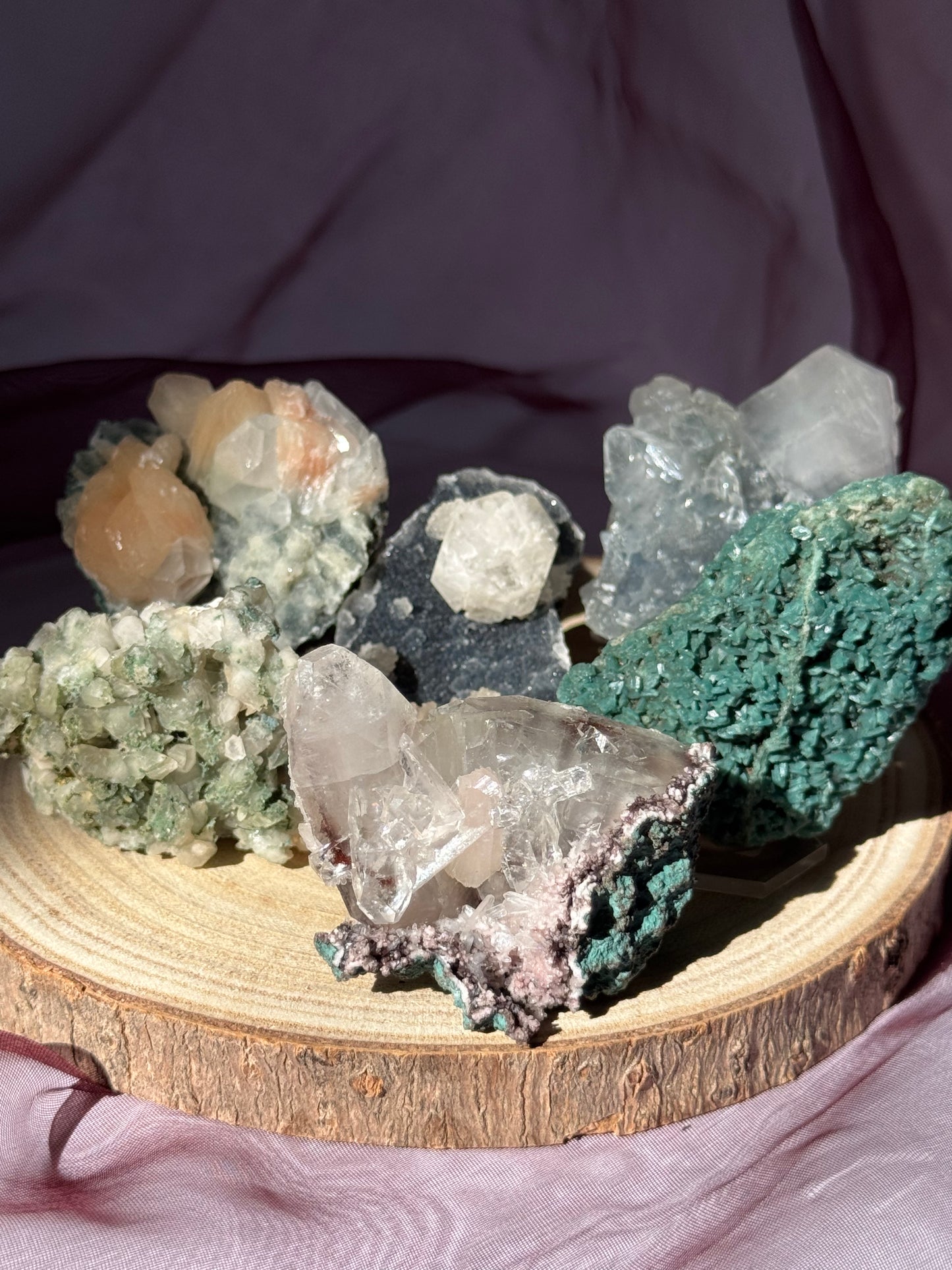 Raw Indian Zeolite Cluster Set