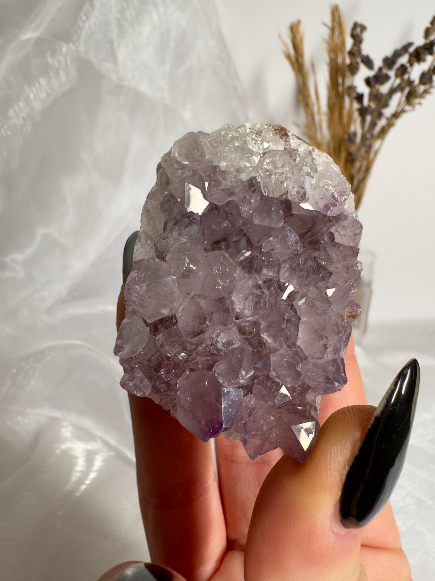 Sparkly Amethyst cut bases