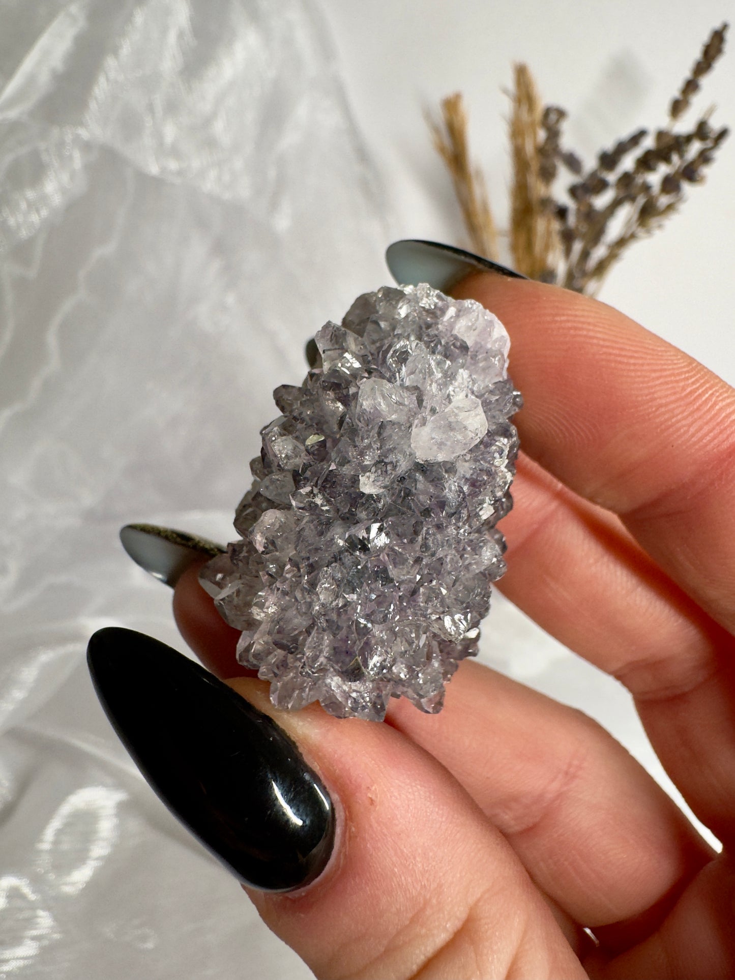 Sparkly Amethyst cut bases