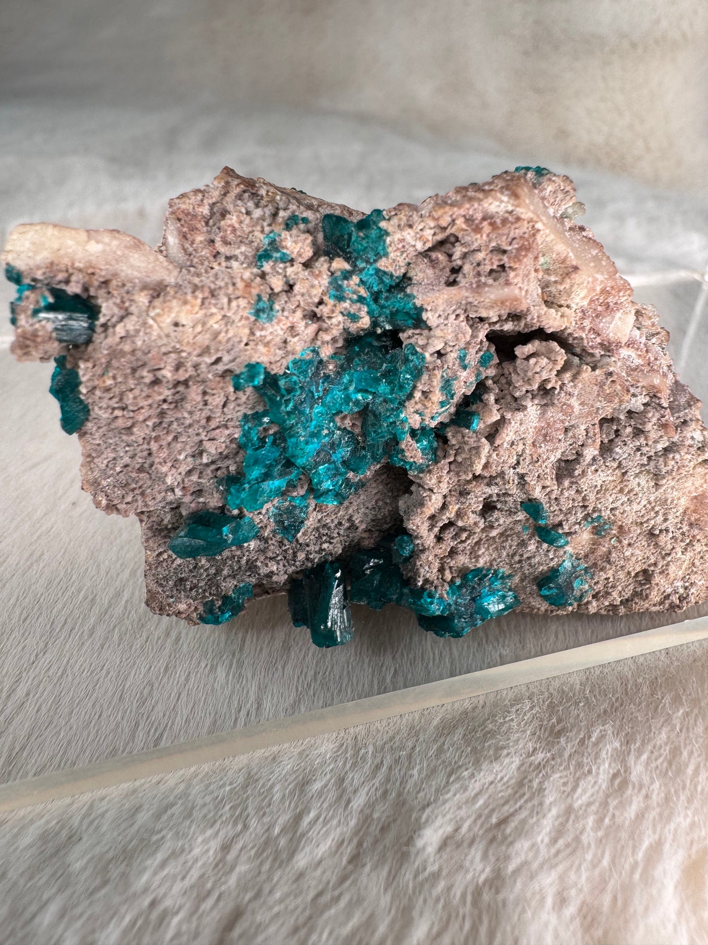 Dioptase from Kaokoveld (or Koakoland), Namibia