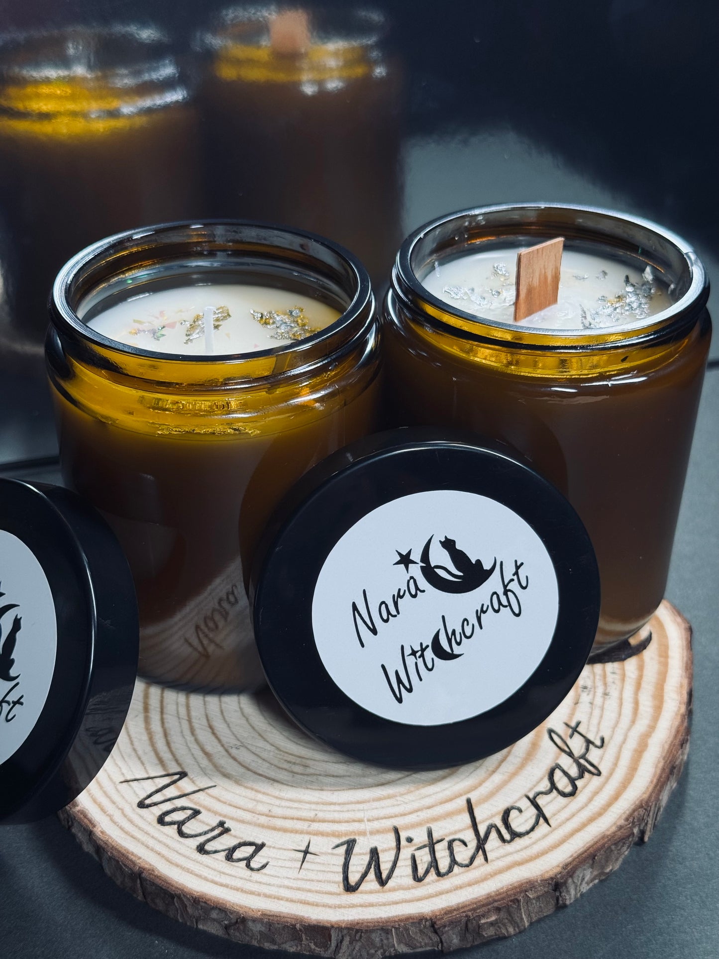 Frankincense scented candle