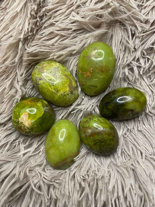 Green Opal Palmstones